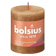 BOLSIUS rustikálna sviečka korenená hnedá 80 × 68 mm - Sviečka
