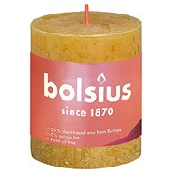 BOLSIUS rustikální svíčka medovo žlutá 80 × 68 mm - Svíčka