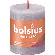 BOLSIUS rustikální svíčka matná levandule 80 × 68 mm - Svíčka