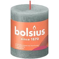 BOLSIUS rustikální svíčka eukalyptově zelená 80 × 68 mm - Svíčka