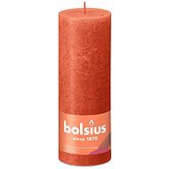BOLSIUS rustikální sloupová zemitá oranžová 190 × 68 mm - Svíčka