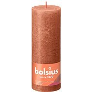 BOLSIUS rustikálna stĺpová hrdzavo ružová 190 × 68 mm - Sviečka