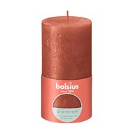 BOLSIUS rustikální sloupová jantar 130 × 68 mm - Svíčka