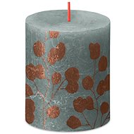 BOLSIUS rustic cylinder eucalyptus green 80 × 68 mm - Candle