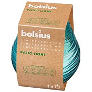 BOLSIUS Patiolight Divine Earth modrá 94 × 91 mm - Svíčka
