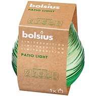 BOLSIUS Patiolight Divine Earth zelená 94 × 91 mm - Svíčka