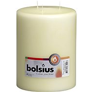 BOLSIUS Mamouth Ivory krémová 3 knoty 200 × 150 mm - Svíčka