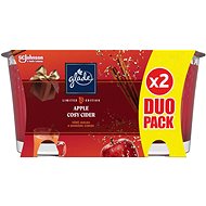 GLADE Apple Cider duo 2× 129 g - Sada svíček