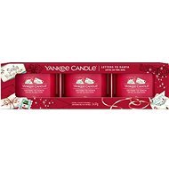 YANKEE CANDLE Letters To Santa 3×37 g - Gift Set