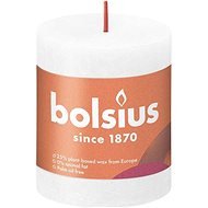 BOLSIUS rustikálna matná biela 80 × 68 mm - Sviečka