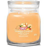 YANKEE CANDLE Signature 2 kanóc Mango Ice Cream 368 g - Gyertya