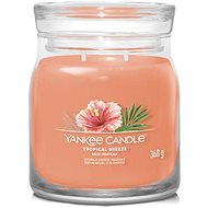 YANKEE CANDLE Signature 2 wicks Tropical Breeze 368 g - Candle