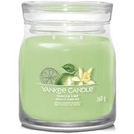 YANKEE CANDLE Signature 2 kanóc Vanilla Lime 368 g - Gyertya