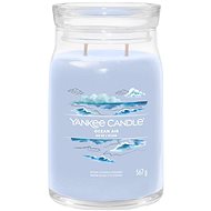 YANKEE CANDLE Signature glass 2 wicks Ocean Air 567 g - Candle