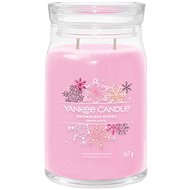 YANKEE CANDLE Signature sklo 2 knoty Snowflake Kisses 567 g - Candle