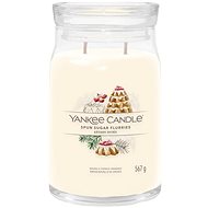 YANKEE CANDLE Signature sklo 2 knoty Spun Sugar Flurries 567 g - Candle