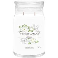 YANKEE CANDLE Signature üveg 2 kanóc White Gardenia 567 g - Gyertya