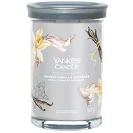YANKEE CANDLE Signature 2 kanóc Smoked Vanilla & Cashmere 567 g - Gyertya