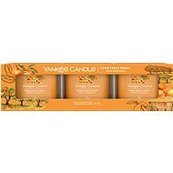 YANKEE CANDLE Farm Fresh Peach 3× 37 g - Ajándék szett