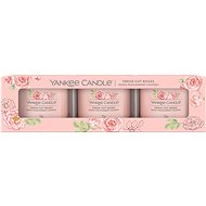 YANKEE CANDLE Fresh Cut Roses 3× 37 g - Candle Set