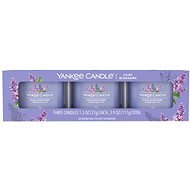 YANKEE CANDLE Lilac Blossoms 3× 37 g - Darčeková sada