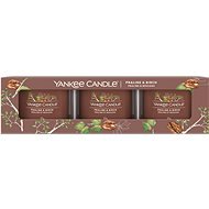 YANKEE CANDLE Praline & Birch 3× 37 g - Ajándék szett