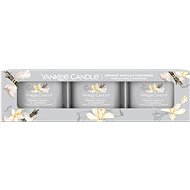 YANKEE CANDLE Smoked Vanilla & Cashmere szett 3 × 37 g - Ajándék szett