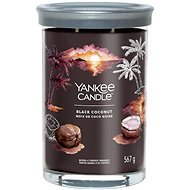 YANKEE CANDLE Signature 2 kanóc Black Coconut 567 g - Gyertya