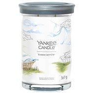 YANKEE CANDLE Signature 2 kanóc Clean Cotton 567 g - Gyertya