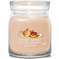 YANKEE CANDLE Sig Pumpkin Maple Creme Caramel 368 g - Svíčka