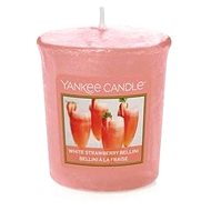 YANKEE CANDLE White Strawberry Bellin 49 g - Svíčka