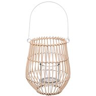 ATMOSPHERA Metal candle holder beige - Candlestick