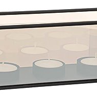 ATMOSPHERA Glass candle holder Infini - Candlestick