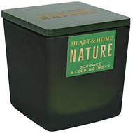 HEART & HOME Nature Pine & Cedar Wood 210 g - Candle