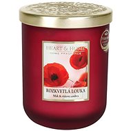 HEART & HOME Flowering meadow 320 g - Candle