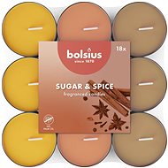 BOLSIUS Sugar and Spice 260 g, 18 pcs - Candle Set