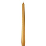 BOLSIUS Pillar Metallic Golden Orange 4 pcs, 309 g - Candle Set