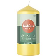 BOLSIUS Pillar Sunny Yellow 12 cm, 233 g - Candle