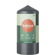 BOLSIUS Pillar Stormy Grey 12 cm, 233 g - Candle