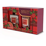 AREON Set Home Perfume 150 ml + Candle Apple & Cinnamon - Candle Set