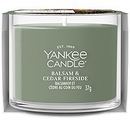 YANKEE CANDLE Signature Balsam & Cedar Fireside 37g - Candle