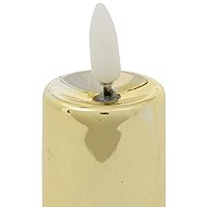 ATMOSPHERA Set of 4 LED Votive Candles, Gold Metal - LED Candle