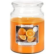 BISPOL Aura Maxi narancs 500 g - Gyertya