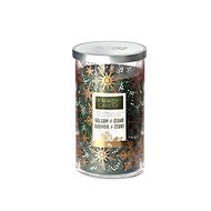 YANKEE CANDLE Christmas Pillar Balsam Cedar 340 g - Sviečka
