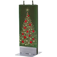 FLATYZ Gold Christmas Tree On Green 80g - Candle