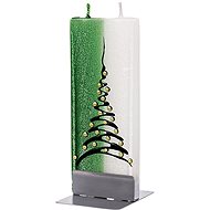 FLATYZ Christmas Tree, Green & White 80g - Candle
