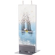 FLATYZ Water Landscape with Trees and House 80g - Candle