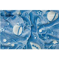Svitap sleepwell Micro plush glow-in-the-dark blanket 150 × 200 cm, blue - Blanket