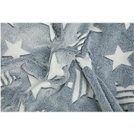 Svitap sleepwell Microplush glow-in-the-dark blanket 150 × 200 cm, grey - Blanket