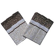 SVITAP sleep well Extra absorbent towel 50 × 70 cm, Ornaments brown, 3 pcs - Kitchen Towel